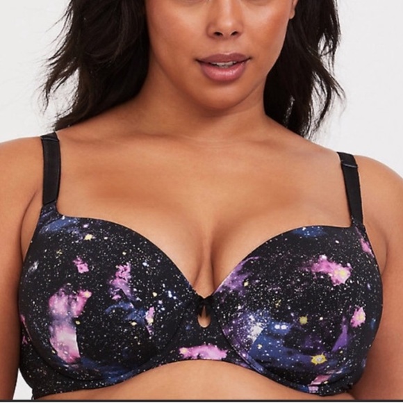 Torrid Galaxy Print Push Up Bra size 40DD - Picture 1 of 7
